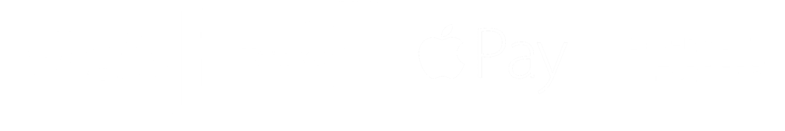 VISA Mastercard Apple Pay American Express